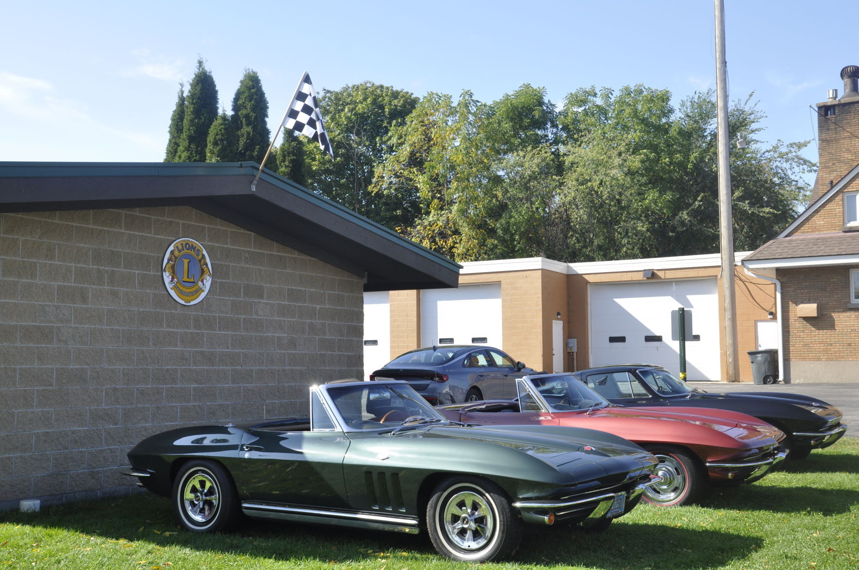 Three cars